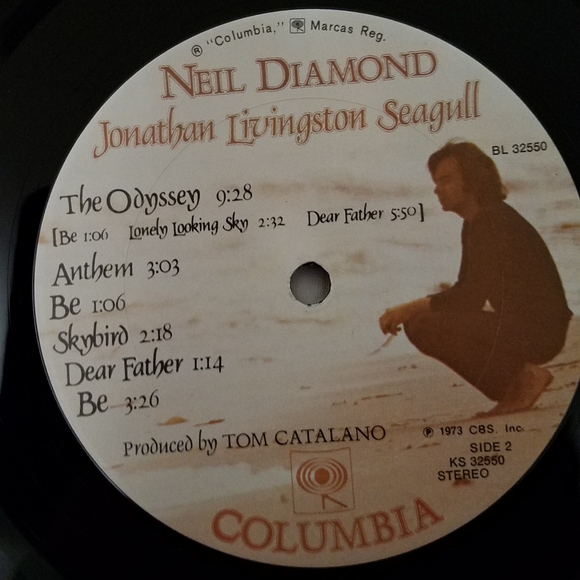 1973 Neil Diamond "Jonathan Livingston Seagull" Vinyl Album - Picture 11 of 11